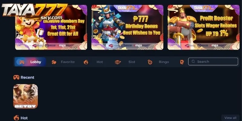 TAYA777 Sportsbook and Casino Game Categories